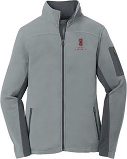 Port Authority Ladies Fleece Full-Zip Jacket,  Frost Grey